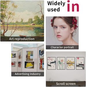 240gsm <span class=keywords><strong>Polyester</strong></span> nghệ thuật chuyên nghiệp sơn vải 24-72inch định dạng rộng phun mờ không thấm nước 24inch 72inch CuộN Kích thước 24inch - Product Image 6