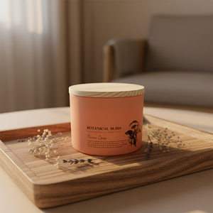 Bougies parfumées en cire de soja de luxe, personnalisées avec logo en relief ou en creux, parfumées aux huiles essentielles, vente en gros - Product Image 3