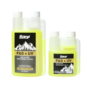 AC System PAG 46 PAG 100 PAG 150 Refrigerant Oil For R134a System With UV Dye Leak