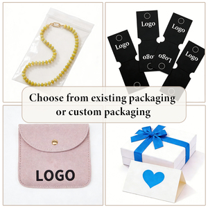 Yellow Jade Beaded Necklace Gold Pendant <b>Letter</b> Shape Vintage Boho Style Gold Plated Women's Retro Necklace Jewelry Casual Wear - Product Image 4