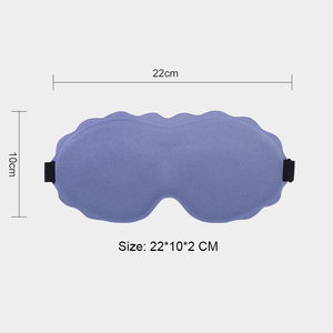 Wholesale Adjustable Woven 3D Memory Foam Eye <b>Mask</b> - Sustainable & Portable Travel <b>Sleep</b> <b>Mask</b> With Custom Logo Cotton Breathable - Product Image 2