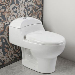 호텔용 현대식 화이트 세라믹 통합 화장실 아파트 제조업체 권장 강력한 사이펀 플러시 이중 플러시 연장 - Product Image 3