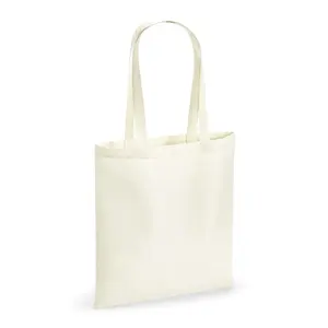 Borsa tote in cotone riciclato, borsa per merchandising sostenibile - Product Image 4