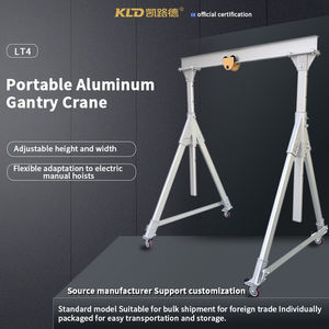 Grúa pórtico de armazón de aluminio para talleres mecánicos y astilleros Capacidad de carga pesada personalizable - Product Image 2