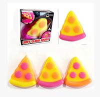 Mainan Dekompresi Baru OEM Jumbo Cheese Food Squeeze Toys PVA Slime Isi PVA untuk Menghilangkan Stres, Mainan Fidget untuk Anak-Anak