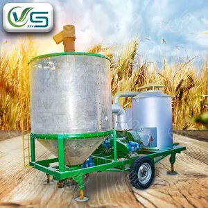 Ce new cereal drying diesel mini mobile grain paddy maize dryer small diesel mini mobile vos rice wheat corn sorghum beans etc dry grains