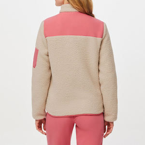 Setelan scrub medis desain Anda sendiri kustom baru setelan seragam musim dingin perawat perawat jaket bulu domba mantel Medis Dokter - Product Image 4