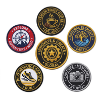 Patchs brodés personnalisés en gros, patchs à coudre, personnalisation de broderie, logo de patch personnalisé
