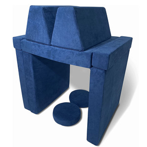 2025 New <span class=keywords><strong>Creation</strong></span> Juego de muebles suaves de 10 piezas Sofá de juego de espuma modular para niños creativos - Product Image 3