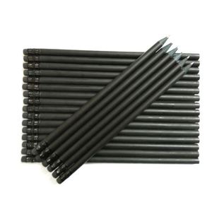 Crayons noirs en graphite Blackwood 2B HB de qualité promotionnelle personnalisés en gros avec gomme pour les enfants à l'école - Product Image 3