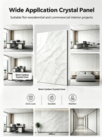 Panneaux muraux modernes en PVC marbré 3D, ignifuges, imperméables, texture pierre de luxe, pour chambre, villa, salle de bain, usage extérieur, complets