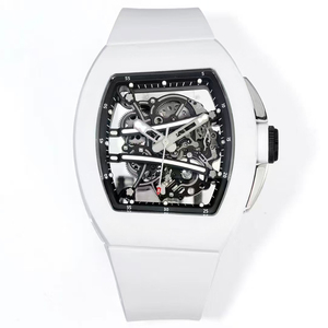 Reloj de Lujo para Hombre, Diseño Esqueletizado, Cuerpo Blanco y Negro, Mecánico Automático, Resistente al Agua, Luminoso, Estilo de Diseñador, Nuevo 2026 - Product Image 1