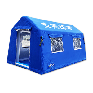 Tente médicale de cellule personnalisée professionnelle gonflable à double sécurité avec toile Oxford imperméable pour le camping vente de secours en cas de catastrophe! - Product Image 6