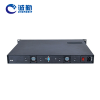 Boîtier de serveur 1U, 6 ports LAN, 2 ports SFP+, 1G Intel Celeron J6412, sécurité réseau BY-PASS, châssis rack 1U