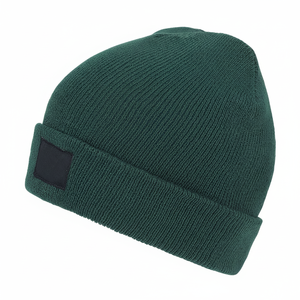 Nouveauté : Bonnet en tricot unisexe personnalisé pour l'hiver, avec logo, couleur et design sur mesure - Vente en gros de bonnets élégants pour l'extérieur - Product Image 1