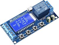 Carte de contrôleur de relais temporisé DC 5V/12V/24V 0.01s-9999 minutes minuterie de Cycle de retard Module électronique Kits de Modules électroniques