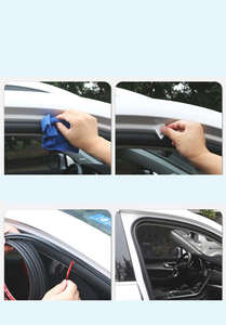 Puerta de coche A B C protección de aislamiento de ruido posterior para <span class=keywords><strong>Citroen</strong></span> Elysee <span class=keywords><strong>C3</strong></span> c4 c5 aircross Berlingo c5x DS3 c-elysee c5x kits de estilo - Product Image 4