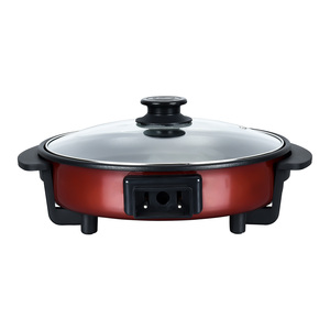 Sartén personalizada ETL CE CB GS, sartén antiadherente eléctrica de aluminio para parrilla, sartén eléctrica para <span class=keywords><strong>Pizza</strong></span> - Product Image 4
