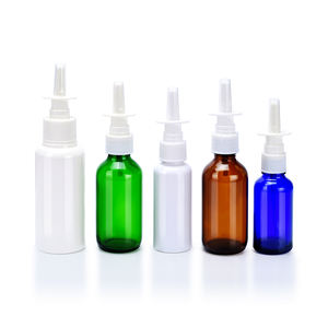 En Stock 5ml 10ml 15ml 20ml 30ml 50ml 60ml 100mL claro ámbar cobalto azul verde botella de vidrio spray <span class=keywords><strong>nasal</strong></span> - Product Image 3