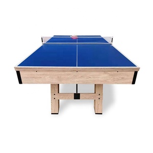 3 trong <span class=keywords><strong>1</strong></span> đa trò chơi hồ bơi bảng với ăn uống hàng đầu hồ bơi bảng ping pong bảng Combo, bao gồm đầy đủ phụ kiện và quần vợt mái chèo - Product Image 5