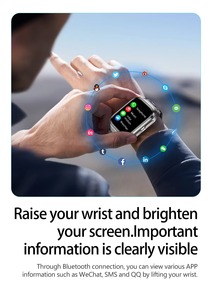 Montre connectée S17 Amoled ECG PPG avec pompe à air, mesure précise de la pression artérielle, suivi de la santé, comptage des pas - Product Image 5