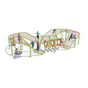 Red <span class=keywords><strong>de</strong></span> Escalada para Niños al Aire Libre, Parque Infantil, Gimnasio <span class=keywords><strong>de</strong></span> la Selva, Pista <span class=keywords><strong>de</strong></span> Obstáculos, Puente <span class=keywords><strong>de</strong></span> Cuerdas, Columpio <span class=keywords><strong>de</strong></span> Neumáticos, Juguete <span class=keywords><strong>de</strong></span> Entrenamiento Seguro para Preescolar y Parque - Product Image 4