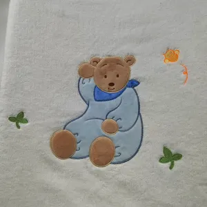 아기 베개 교체 용 귀여운 만화 곰 이중 방수 베갯잇 베개 보호 아기 베개 사용자 정의