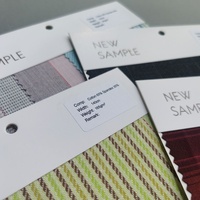 Carte d'échantillons de couleurs de tissus pliée en papier, version générale, pour vêtements et rideaux, pour impression textile
