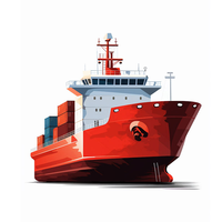 Transport maritime stable à long terme DDP porte-à-porte de la Chine vers l'UE Partenaire logistique transfrontalier coopératif