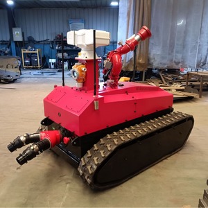 Firefighting Robot With Remote Control And Smoke Extraction For Class A And B <b>Fires</b> - Product Image 4