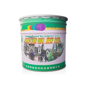2024 Hot Sale Waterproof Emulsion Paint Home Decor Paint Acid Proof Construction Coating Wall Paint For House