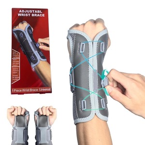 Attelle de poignet réglable et respirante, stabilisateur pour <span class=keywords><strong>syndrome</strong></span> du canal carpien, protection du poignet pour le soutien et le soulagement de la douleur - Product Image 1