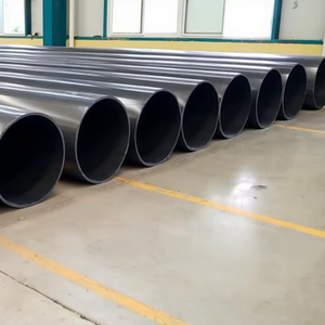 耐摩耗性高圧超高分子量ポリエチレンUHMWPEパイプ砂浚渫丸管 - Product Image 2