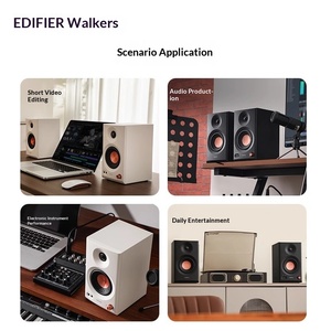 <span class=keywords><strong>EDIFIER</strong></span> MR3BT para <span class=keywords><strong>Altavoces</strong></span> de Escritorio <span class=keywords><strong>Activos</strong></span> de Grado Monitor de 5.4 y 2.0 Canales con Alimentación CA, Gabinete de Madera y Control Remoto - Product Image 6