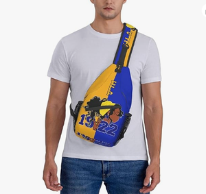Kustom kualitas tinggi SGR Sigma Gamma Rho sorormet Yunani huruf tas Tote grosir untuk berkemah luar ruangan perjalanan tas Promosi - Product Image 6