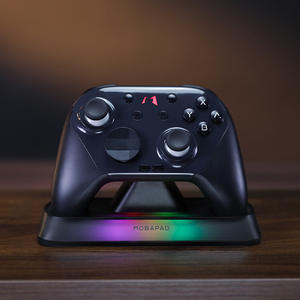 <span class=keywords><strong>MOBAPAD</strong></span> Nouveau modèle 2pro2-HD Manette de jeu Support de charge Entièrement automatique Démarrage/Arrêt de la charge Matériel ABS avec éclairage RVB - Product Image 4