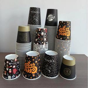 Nouveau gobelet en papier jetable écologique de 7 oz avec logo personnalisé imprimé, simple paroi, revêtement, impression flexographique pour vin et eau minérale - Product Image 4