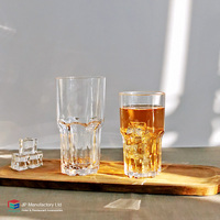 Verre à bière et à vin incassable en plastique PC de 310 ml, design européen, compatible lave-vaisselle, empilable, vente en gros