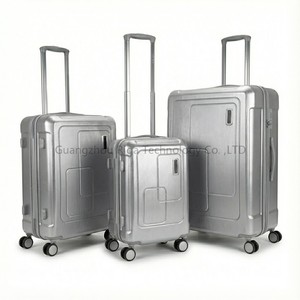 Set di Valigie Spinner a 4 Ruote in <span class=keywords><strong>Policarbonato</strong></span> 100% PC, Finitura Metallica, <span class=keywords><strong>Valigia</strong></span> Rigida Resistente agli Urti - Product Image 2