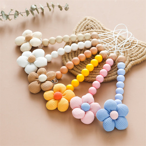 Chaîne de sucette en silicone écologique sans BPA ni phtalate pour bébés de 0 à 12 mois – Vente en gros - Product Image 5