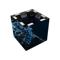 Cubo Magico LED Personalizzato con Display a Colori a 360 Gradi, Schermo Pubblicitario Digitale per Saloni Auto, Mostre e Centri Commerciali