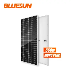 促销太阳能电池板455w 460w 550w太阳能电池板太阳能供应商太阳能电池板房屋安装成本