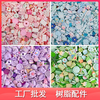 Accessoires DIY en résine, design Art déco nature morte 3D, écologiques, pour coques de téléphone, décorations de barrettes, baptême, Diwali, rentrée scolaire
