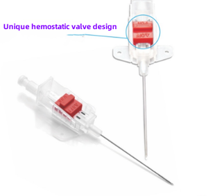 Cánula Arterial Desechable Estéril de Alta Precisión 20G 22G con Cámara Flashback o Monitor Hemodinámico Veterinario - Product Image 2