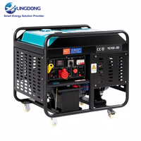 Original Yuchai 3-Phasen 15kW Diesel-Schweißgenerator Set Geräuscharmer Typ 15kVA Motorgenerator YC15E/T für Fertigungsbetriebe