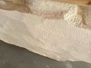 Mostrador de Recepción de Piedra Estilo Wabi Sabi Moderno, Textura de Roca Natural, para Salón de Belleza, Spa, Clínica, Hotel - Product Image 6
