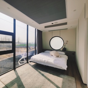 Casa de acero prefabricada personalizable de alta gama para uso privado para casas móviles Resorts <span class=keywords><strong>Playa</strong></span> Baño Supermercados Almacenes - Product Image 6