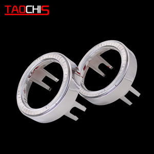 TAOCHIS YT615 2.5 pollici nebbia luci bi xenon lente del proiettore LED sindone DRL Anelli auto fari <span class=keywords><strong>angel</strong></span> <span class=keywords><strong>eyes</strong></span> bianco - Product Image 4