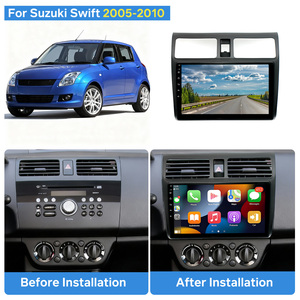 วิทยุติดรถยนต์ Android 13 Carplay ขนาด 10 นิ้ว แบบ 2Din สำหรับรถยนต์ Suzuki <span class=keywords><strong>Swift</strong></span> ปี 2005-2010 หน่วยความจำ 2G + 32GB หน้าจอรถยนต์แบบพกพา เครื่องเล่นสเตอริโอ มัลติมีเดีย พร้อมเครื่องเล่น DVD ในรถยนต์ - Product Image 2