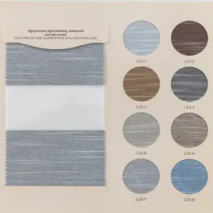 Rideau de ballon en plastique imperméable sans perçage occultant épaissi Installation facile Rideaux auto-adhésifs <span class=keywords><strong>non</strong></span> transparents - Product Image 6